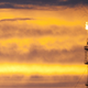 A gas flare at a Total refinery in Donges, France.